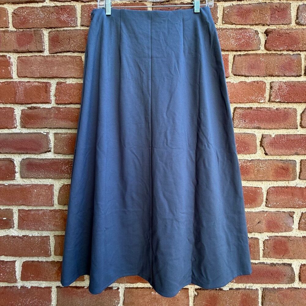 Eileen Fisher $188 Lightweight Ponte A-Line Skirt Eclipse women's 2X NEW - Picture 9 of 16